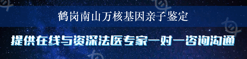 鹤岗南山万核基因亲子鉴定